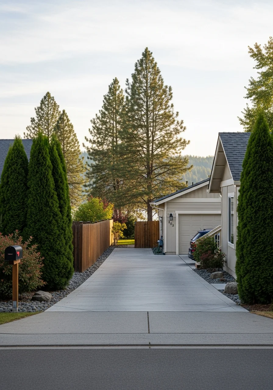 Liberty Lake neighborhood property showing typical residential setting near water and natural surroundings.